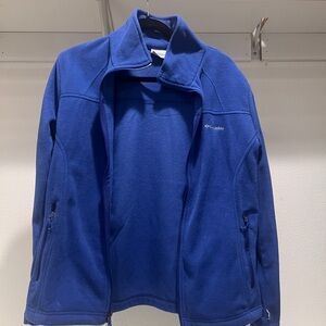 Blue Columbia zip up